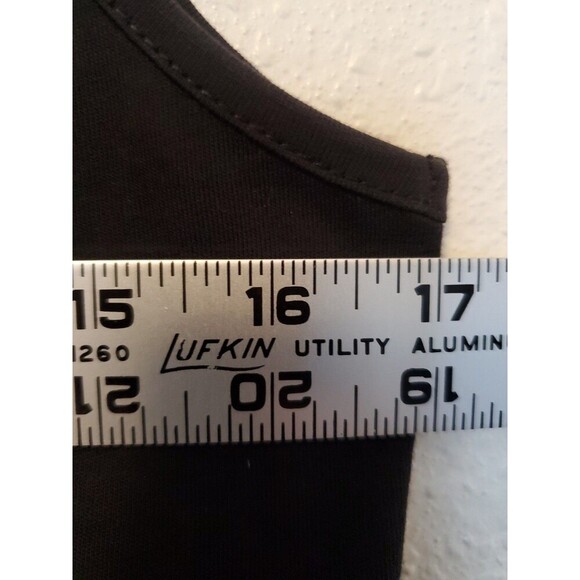 Love Moschino Black Fringe Cut Tank Top 90's Size 6 US NWT $170 - Picture 16 of 16